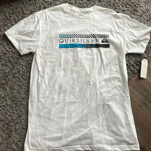 Men’s white quicksilver shirt